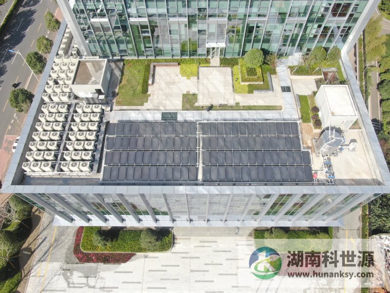 湘安嘉園項目一期4#棟裙樓屋面太陽能熱水系統(tǒng)工程