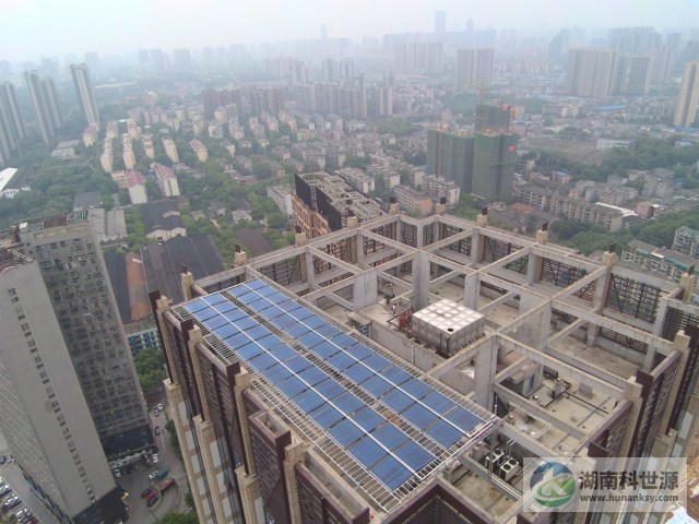 屋頂架構層太陽能熱水系統
